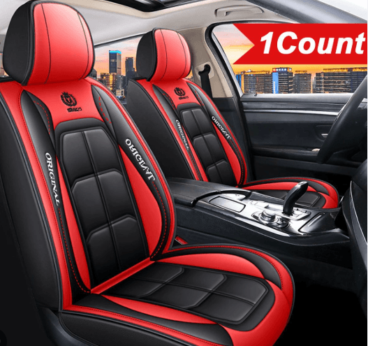 bancos preto e vermelho